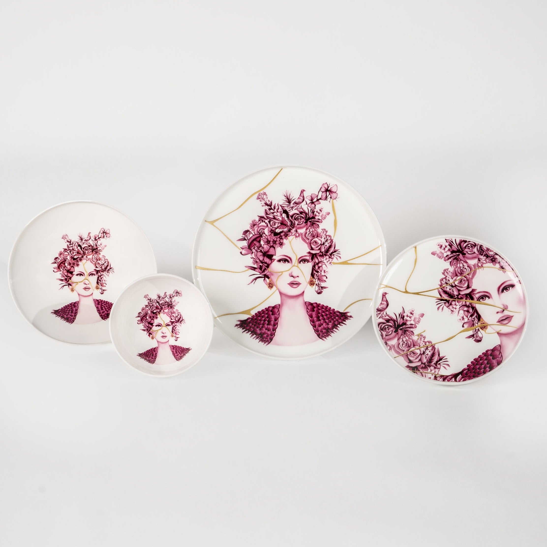 Maison Lillium 24 Parça Porselen Bone China Yemek Takımı