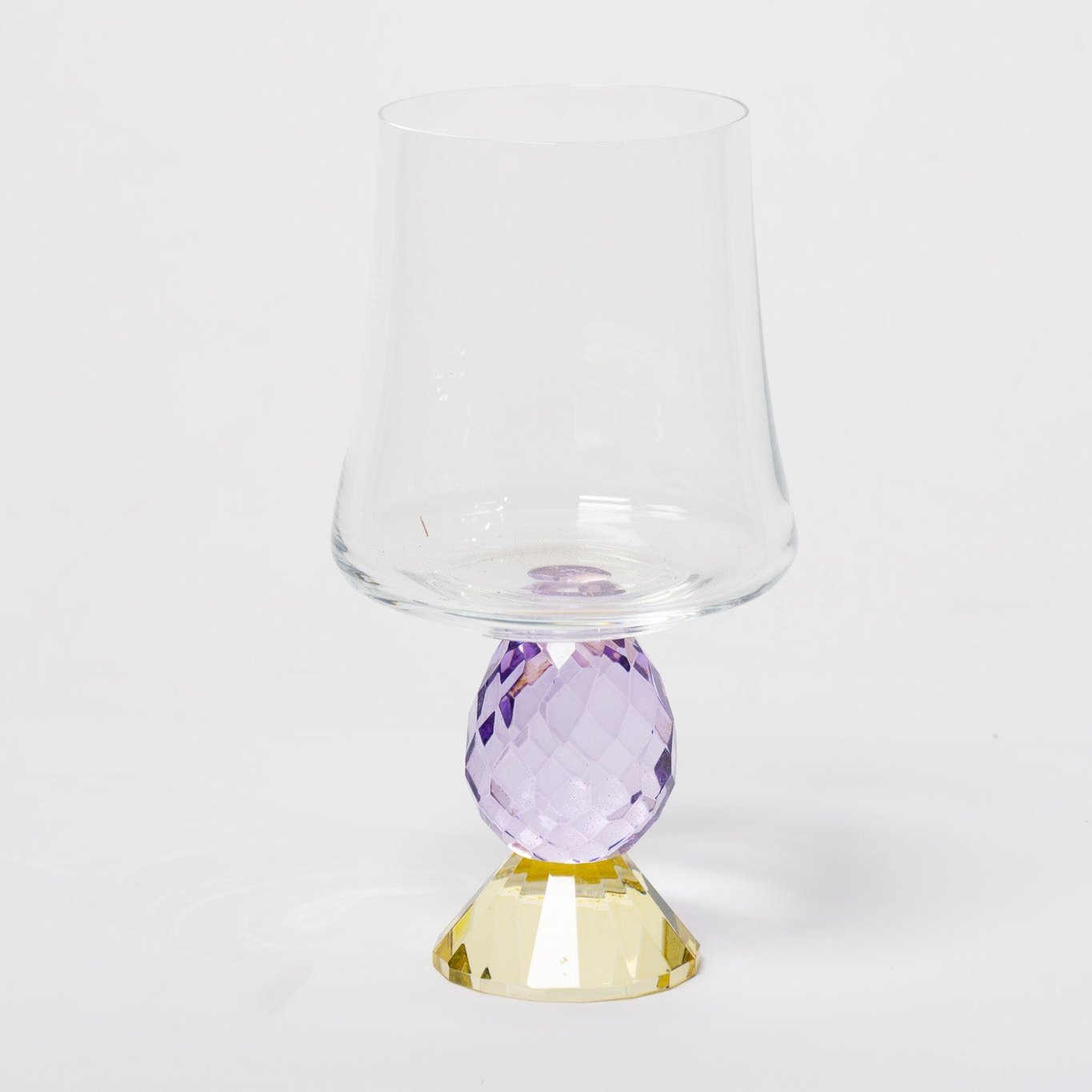 Anjelique Kristal Kadeh (Lila-Sarı)