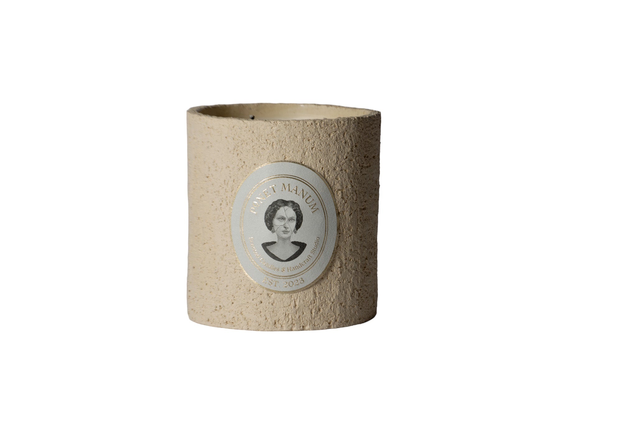 Ponet Manum '' La Poudre Suede '' Büyük Boy Seramik Mum
