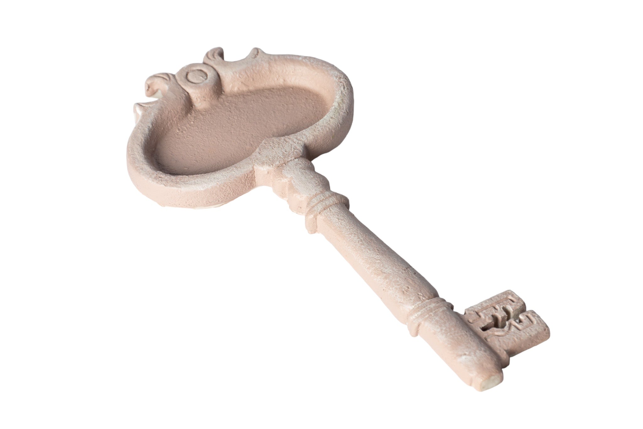 Ahşap Pembe Anahtar Model Dekoratif Duvar Süsü