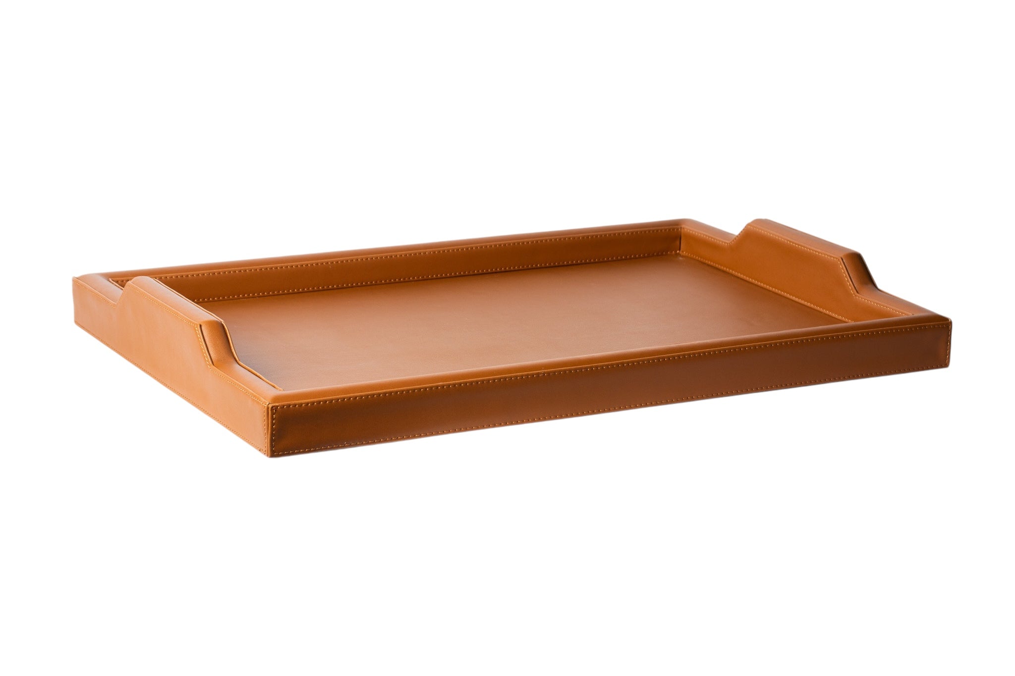 Deri Taba XL Boy Dekoratif/Sunum Tepsisi