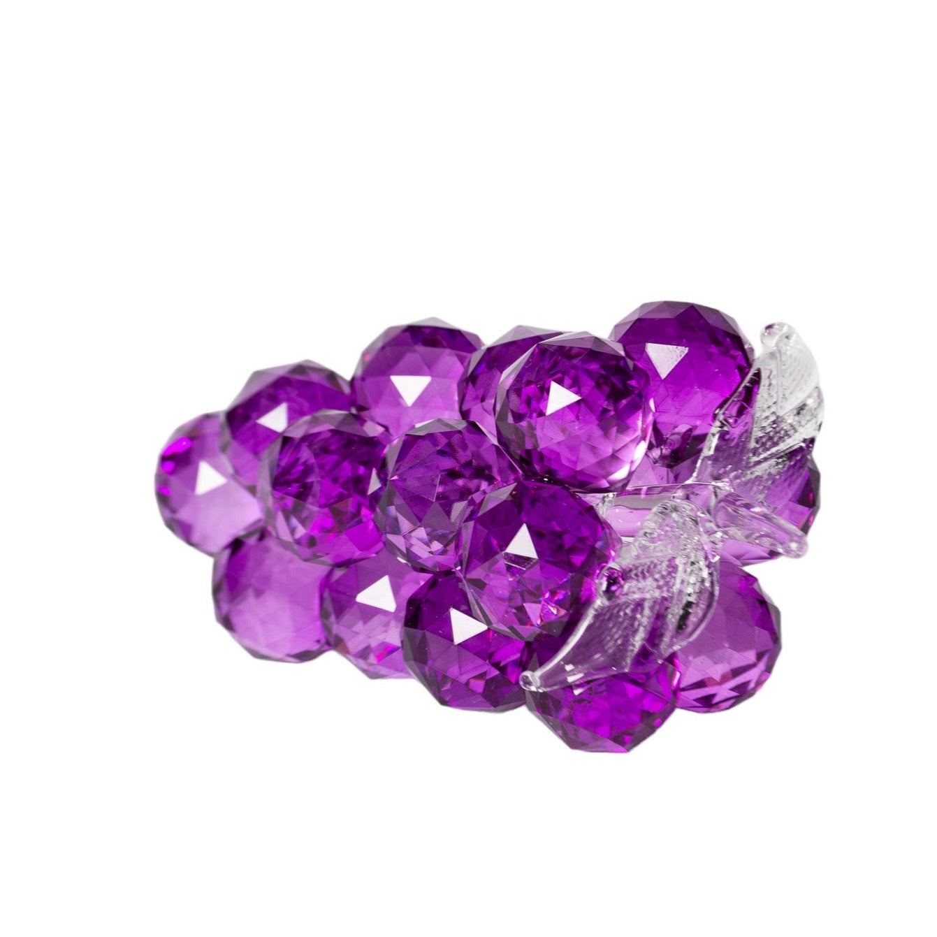 Mor Kristal Dekoratif Büyük Boy Üzüm