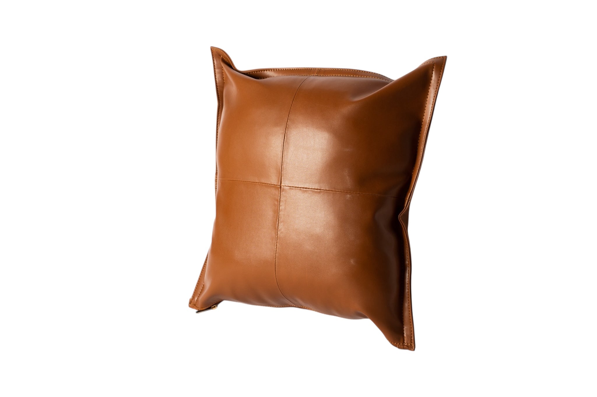 Deri 45x45 Kırlent Kılıfı