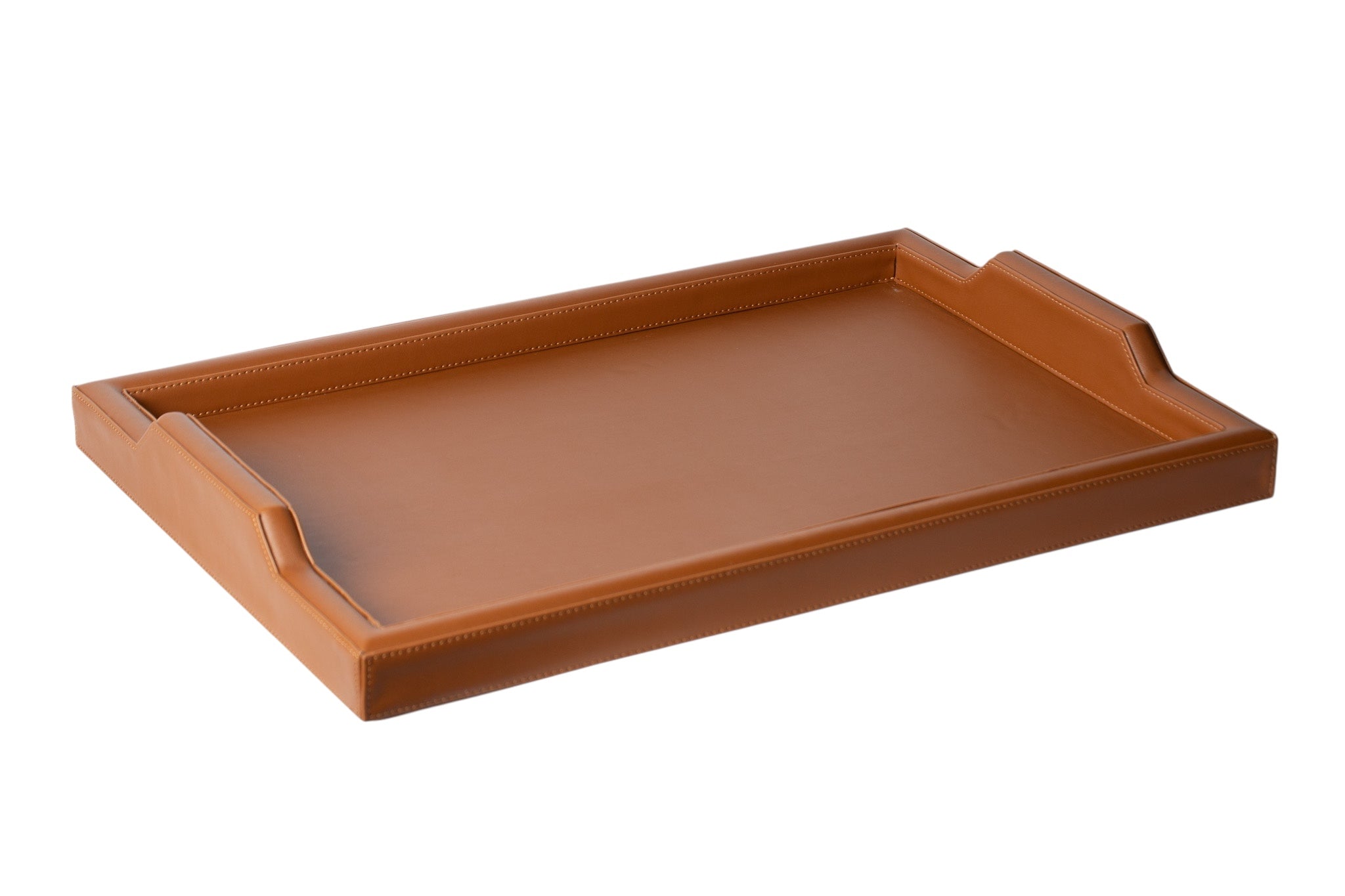 Deri Taba XL Boy Dekoratif/Sunum Tepsisi