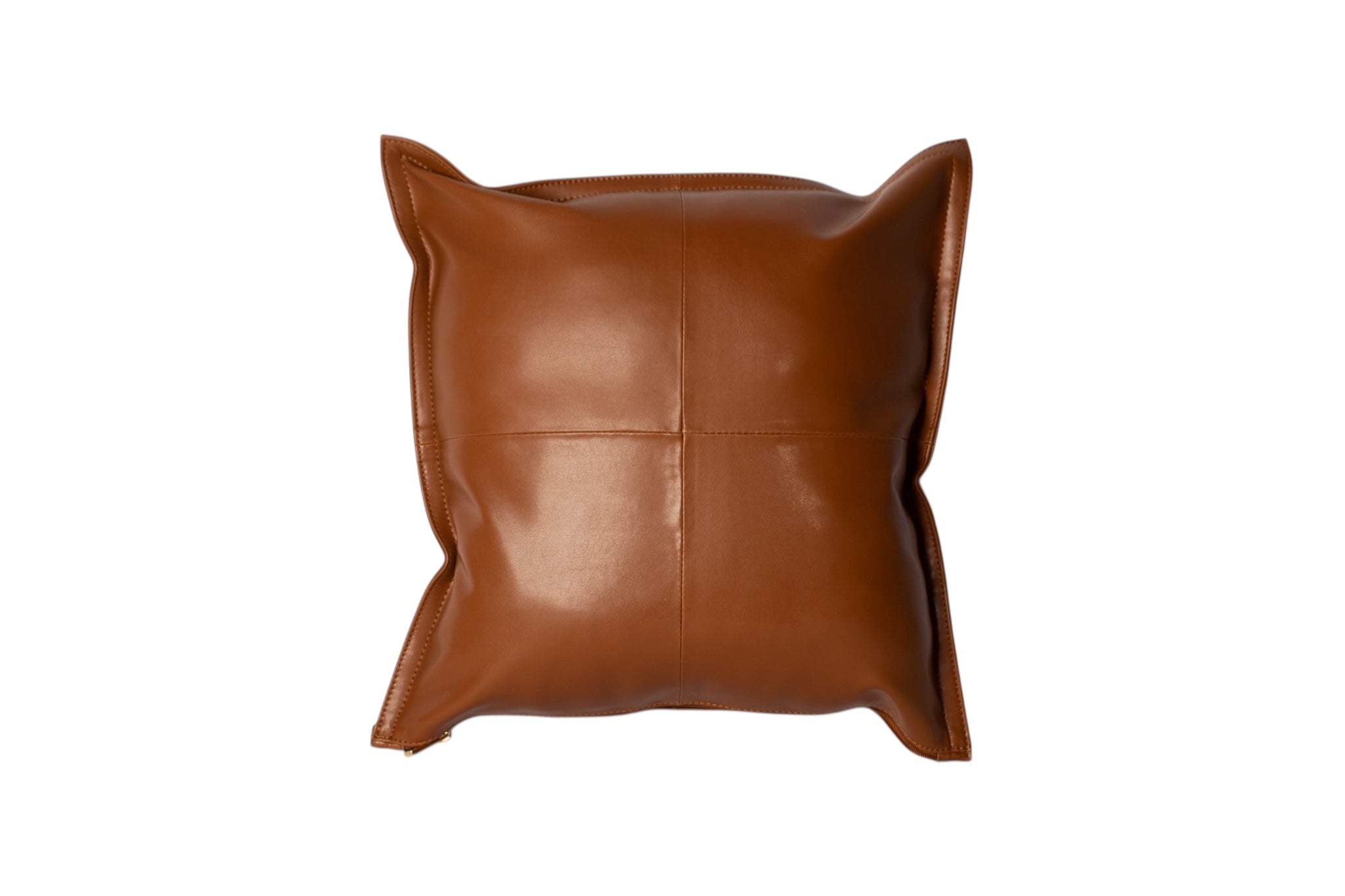 Deri 45x45 Kırlent Kılıfı