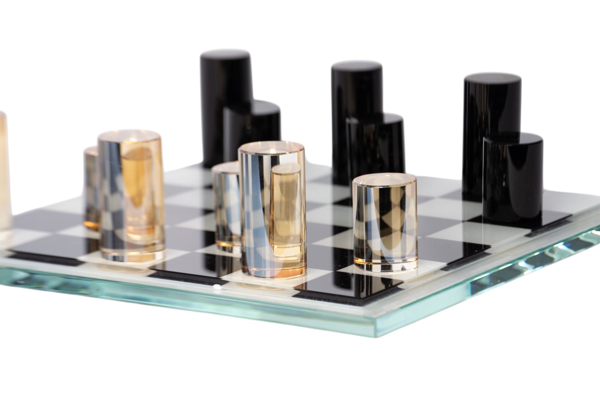 Cam Dekoratif Dama Tablası