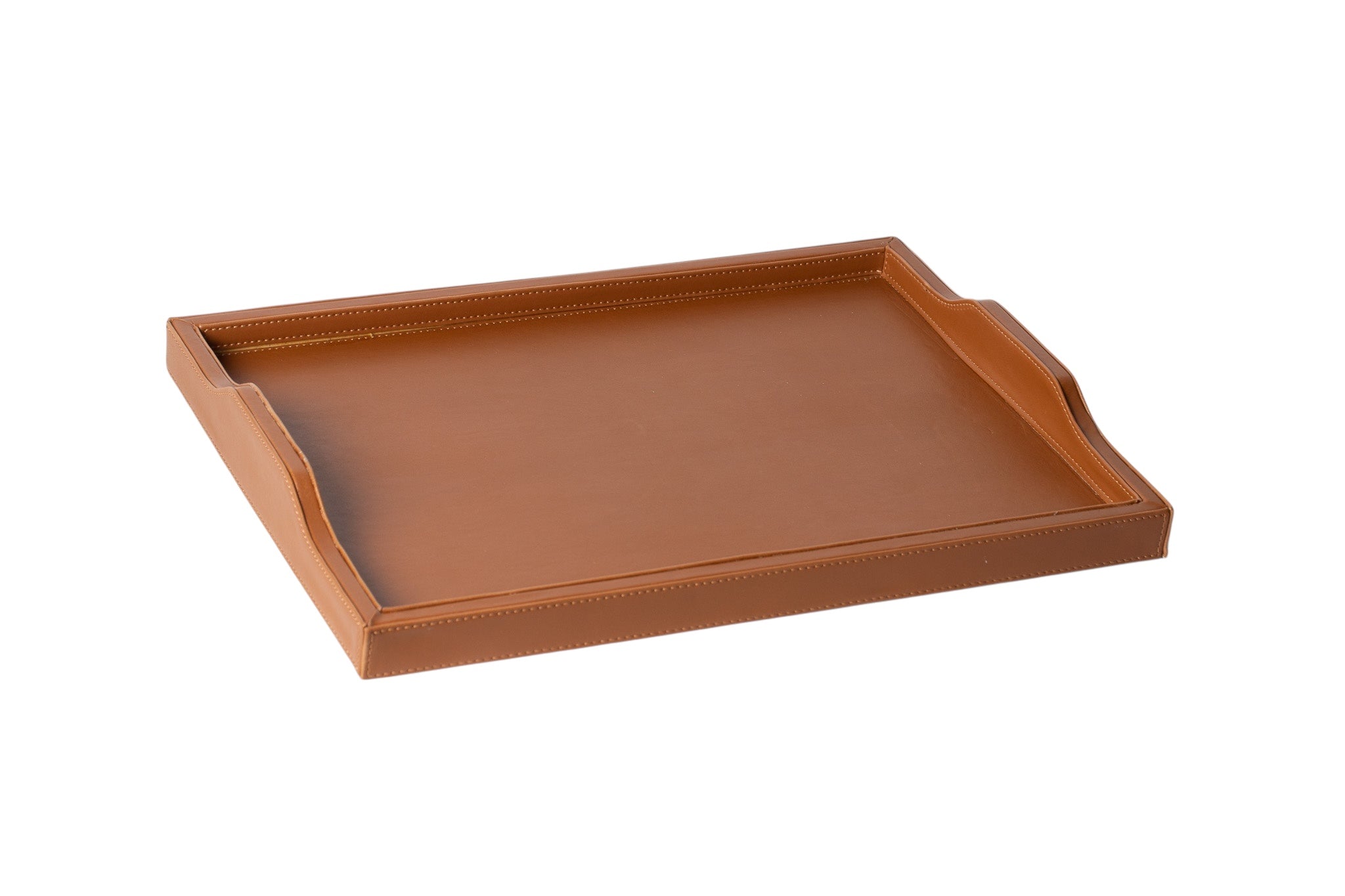 Deri Orta Boy Dekoratif/Sunum Tepsisi