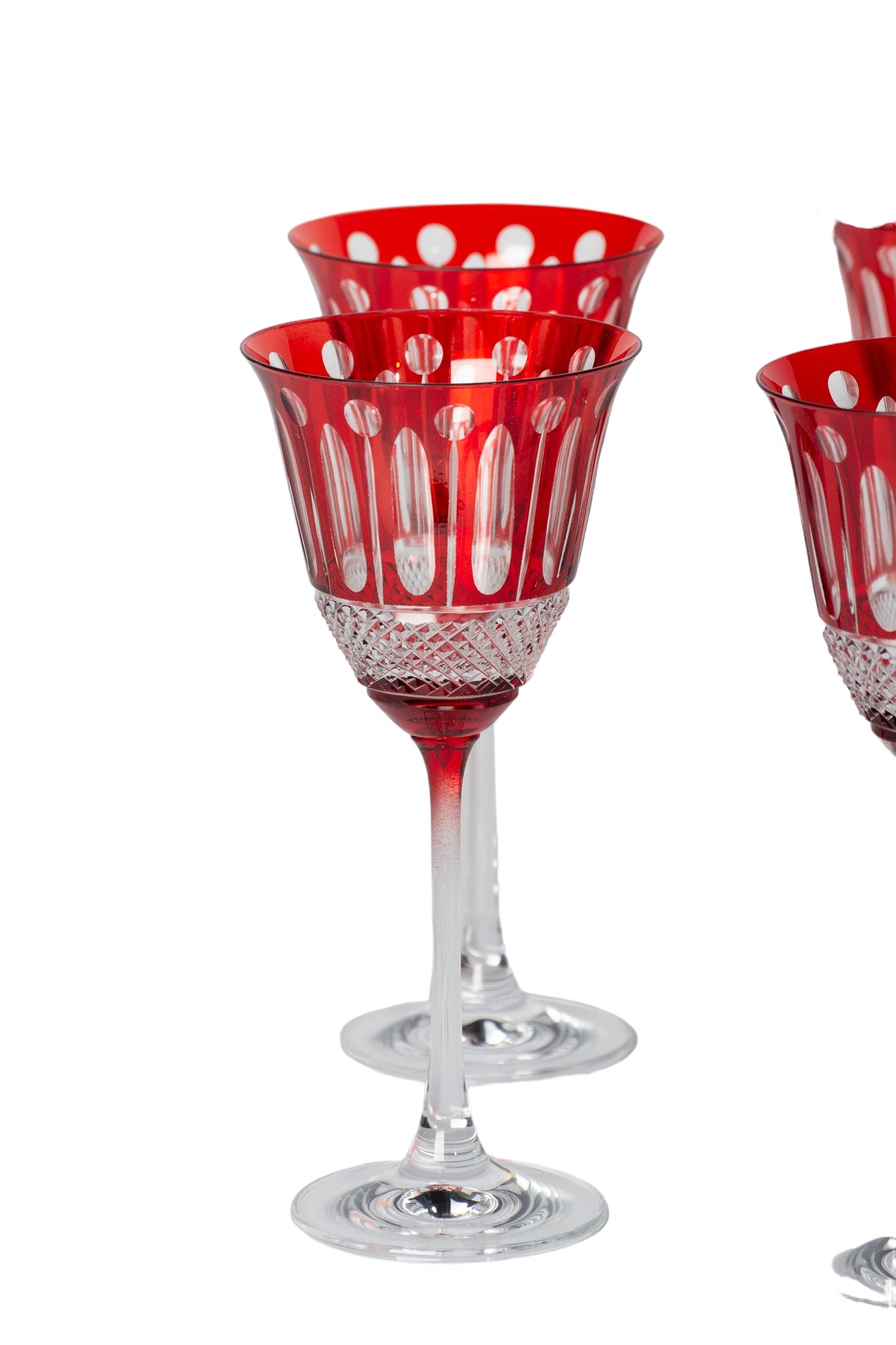 Redlove 6'lı Kristal Kadeh Takımı