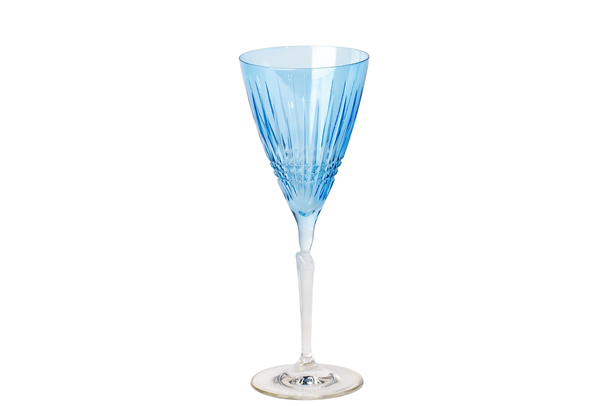 Blue Dream Kristal Kesme Cam Kadeh Takımı