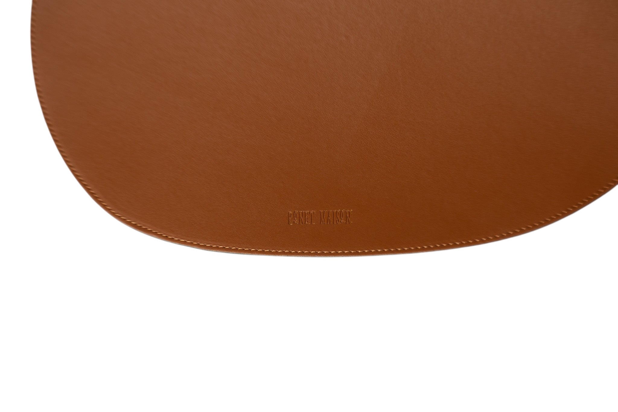 Amorf Deri Çift Taraflı Amerikan Servis (Taba/Vizon)