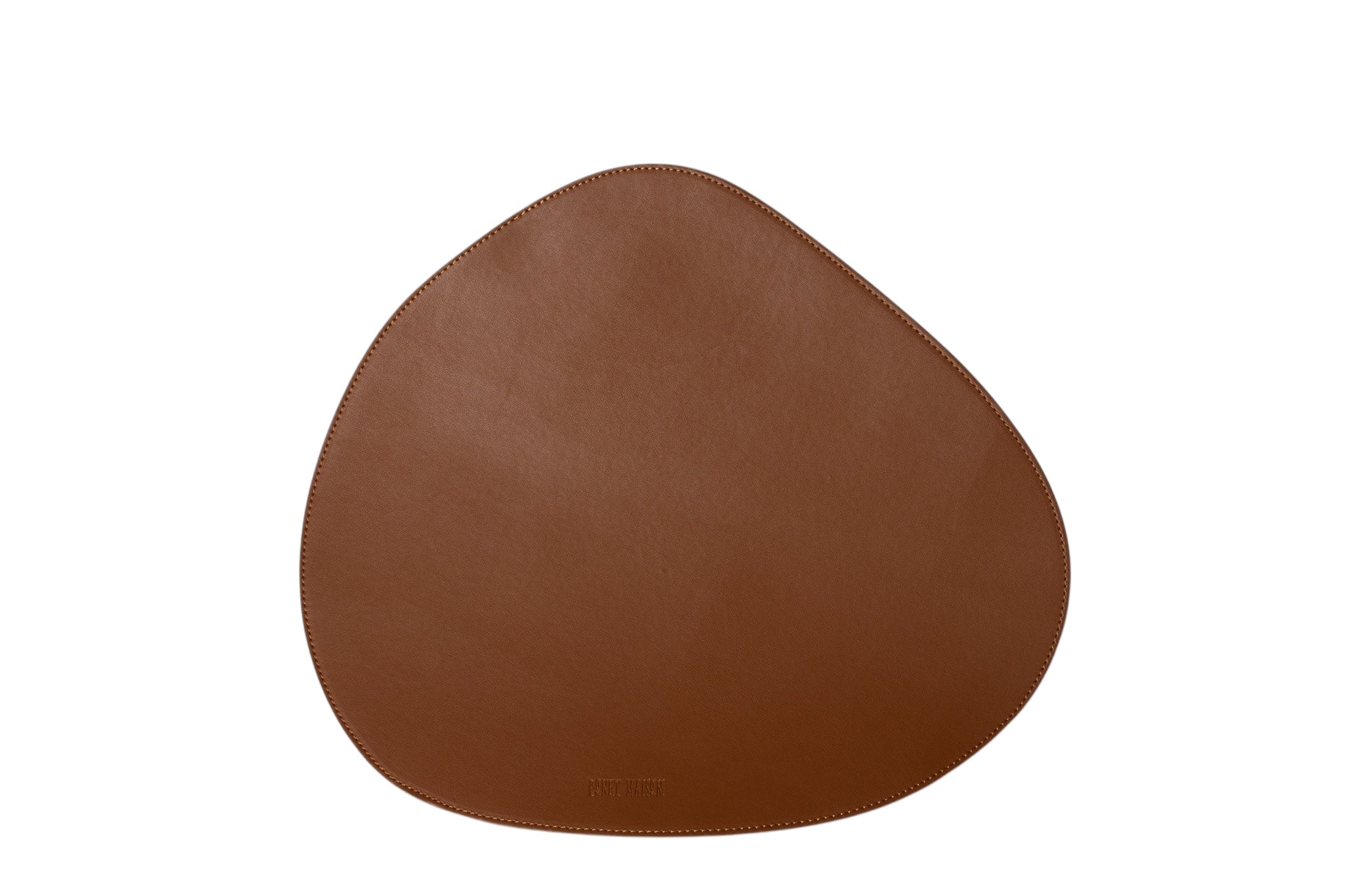 Amorf Deri Çift Taraflı Amerikan Servis (Taba/Vizon)