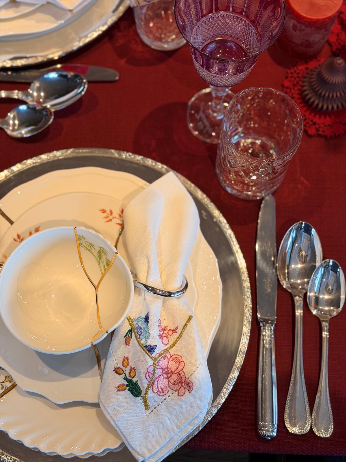 Gümüş Halka Peçetelik