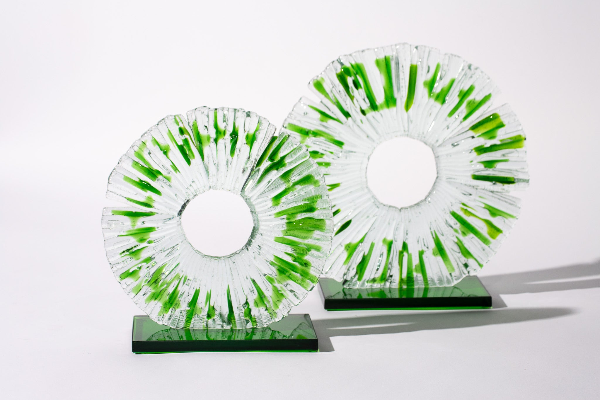 Green Eye Cam Dekoratif Obje Büyük Boy