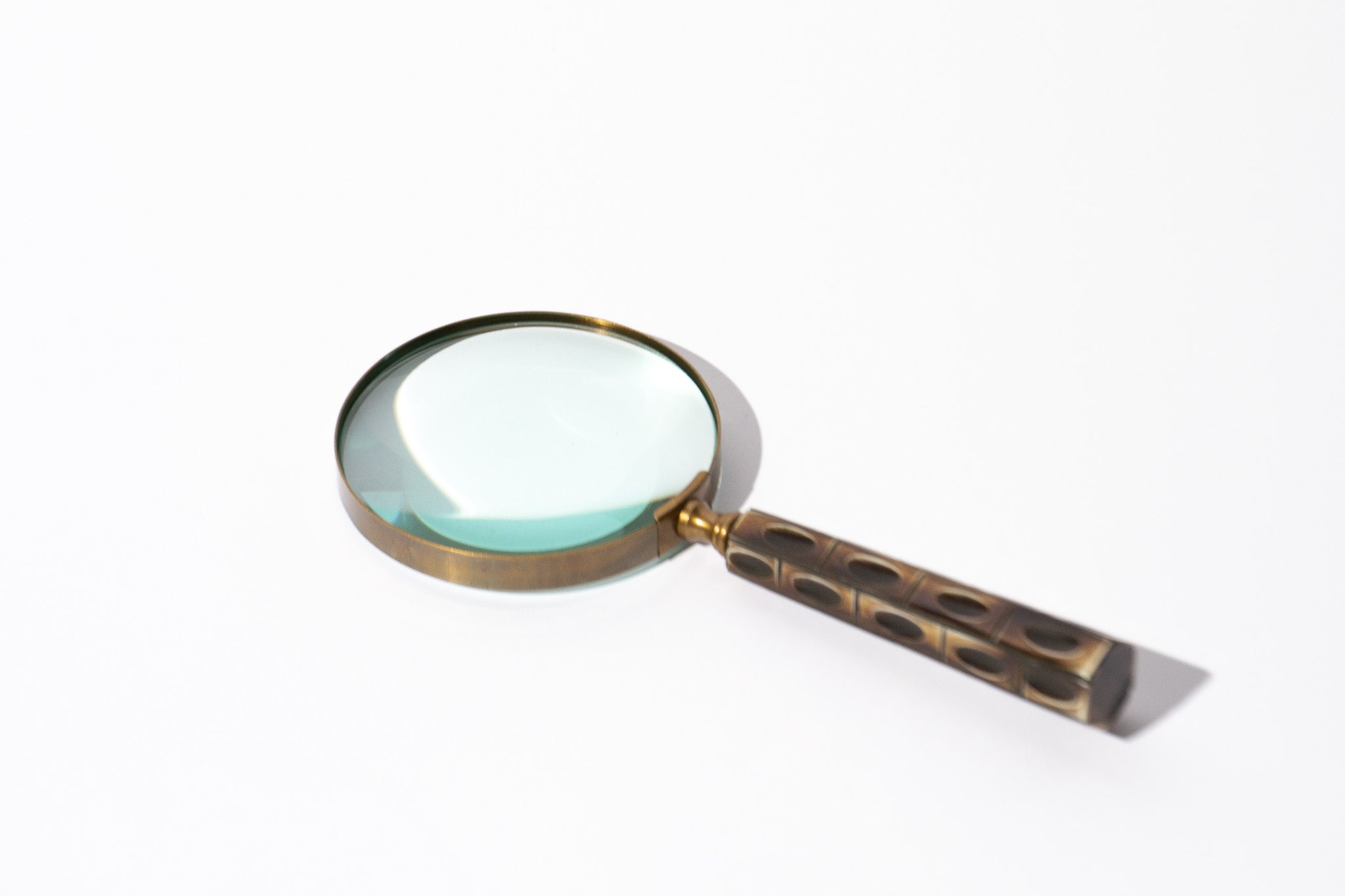 Mango Ahşap Nokta Detaylı Dekoratif Büyüteç