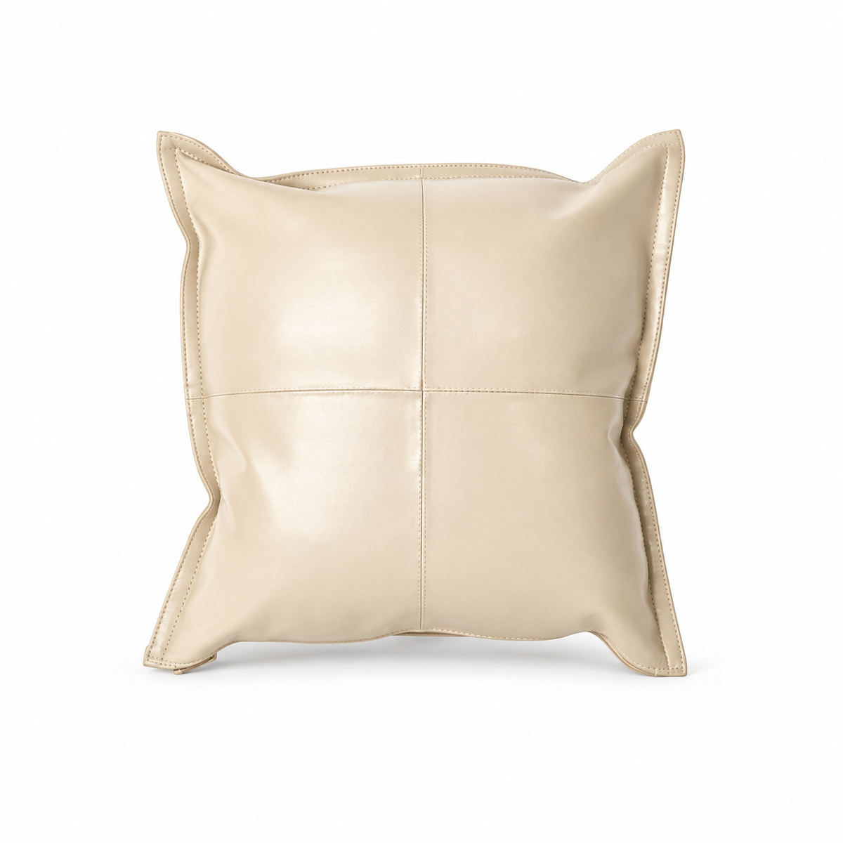 Deri 45x45 Kırlent Kılıfı