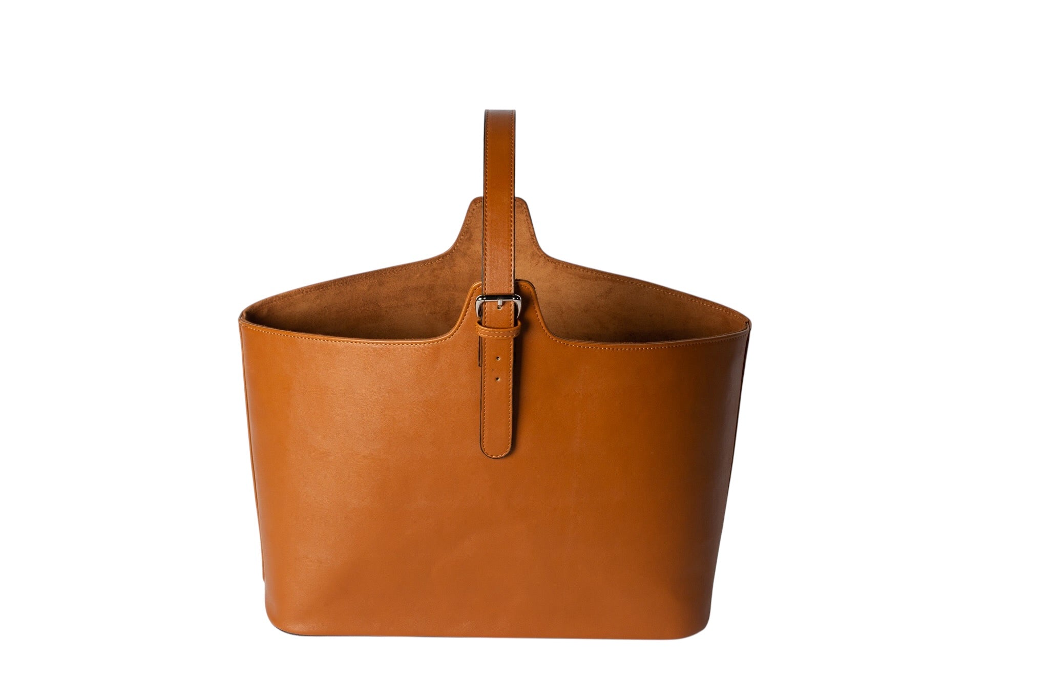 Taba Deri Battaniye Sepeti & Dekoratif Çanta