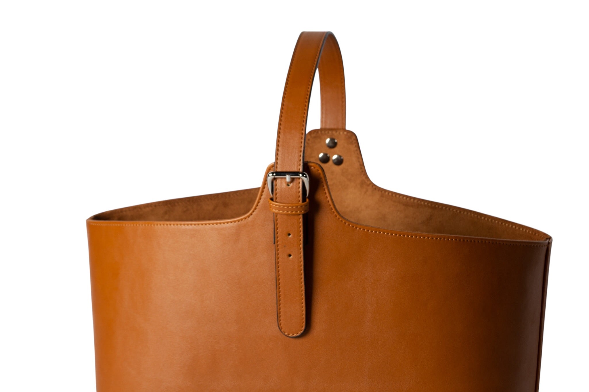 Taba Deri Battaniye Sepeti & Dekoratif Çanta