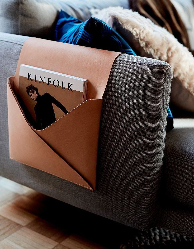 Deri Koltuk Yanı Kumandalık/Dergi Cebi